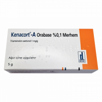 Купить Кенакорт-А Орабейс (Kenacort-A Orabase) дентальная адгезивная паста 0,1% 5г в Москве