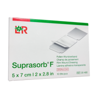 Купить Супрасорб Ф 5*7см (Suprasorb F)  стер. пленка для перевязки новых тату №10 в Москве