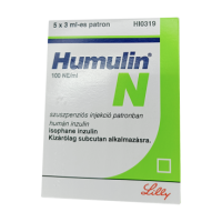 Купить Хумулин НПХ инсулин (Humulin-NPH) 100 МЕ/мл сусп. для ин. 3мл 5шт в Москве