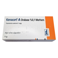 Купить Кенакорт-А Орабейс (Kenacort-A Orabase) дентальная адгезивная паста 0,1% 5г в Москве
