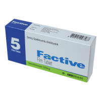 Купить Фактив (Factive, Гемифлоксацин, Gemifloxacin) таб. 320мг №5 в Москве