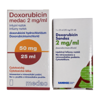 Купить Доксорубицин Sandoz Medac Словения/Австрия флакон 2 мг мл 25 мл (50 мг) 1 шт. в Москве