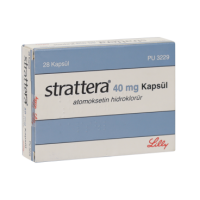 Купить Страттера (Strattera) капсулы 40 мг 28 шт. в Москве