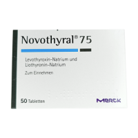 Купить Novothyral, Новотирал (аналог Тиреотома) 75 15мкг №100 в Москве